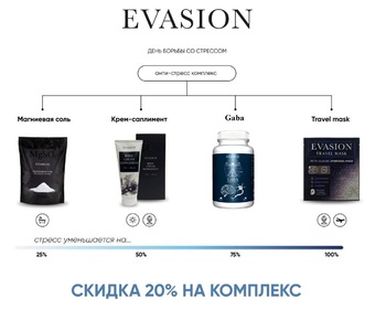 Evasion набор антистресс №2 - Интернет-магазин косметики «Гримерка», Екатеринбург